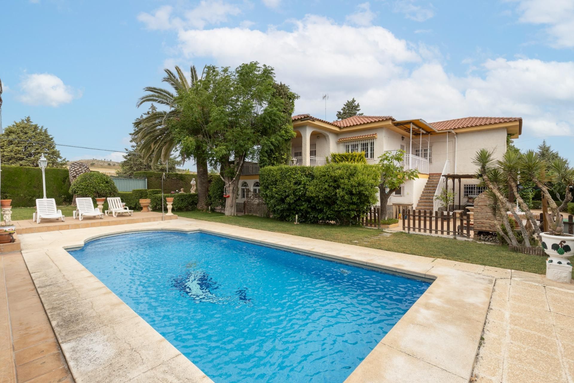 Swimming pool of House or chalet for sale in Otura  with Heating, Private garden and Terrace