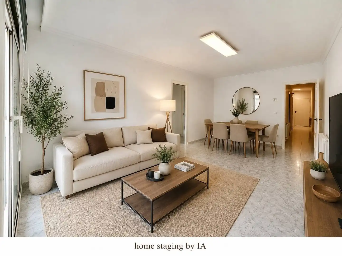 Sala de estar de Apartamento en venta en Roses con Balcón