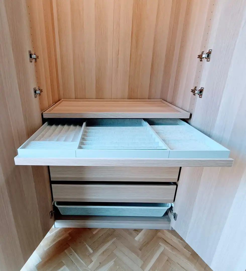 Schlafzimmer von Wohnung zur Miete in Madrid mit Klimaanlage, Heizung und Parkett