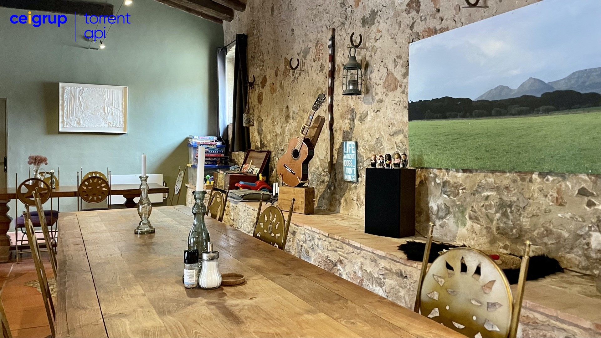 Menjador de Finca rústica en venda en Torroella de Montgrí amb Terrassa, Traster i Piscina