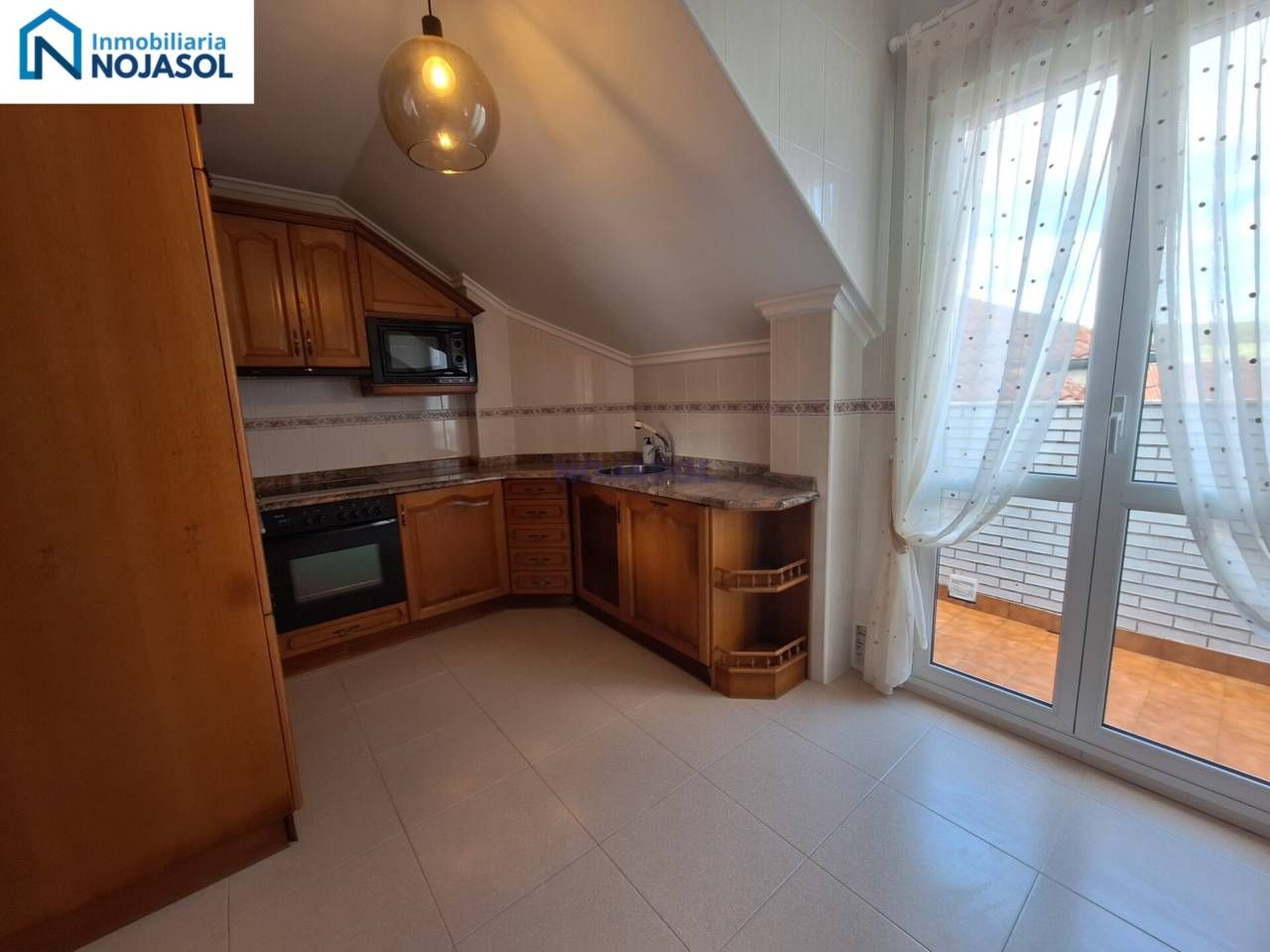 Kitchen of Apartment for sale in Meruelo  with Heating, Terrace and Furnished