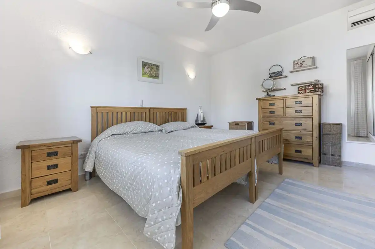Bedroom of Houses for sale in Manilva  with Air Conditioner, Private garden and Community pool