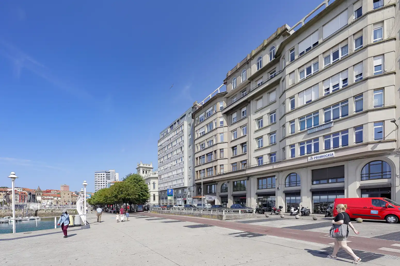 Exterior view of Flat for sale in Gijón   with Heating, Parquet flooring and Storage room