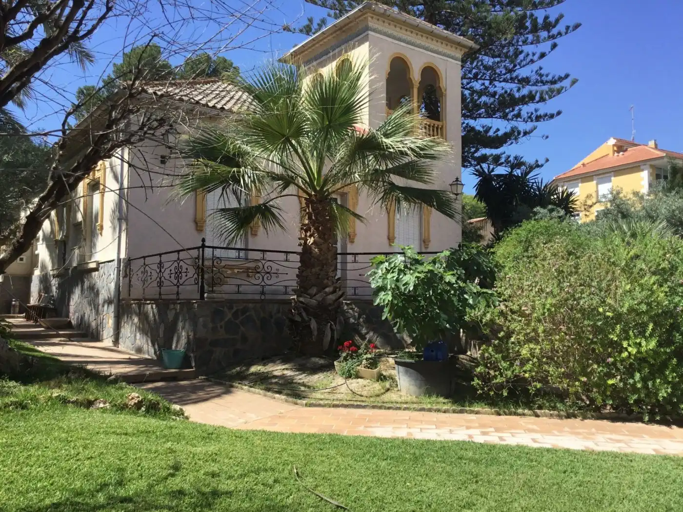 Vista exterior de Casa o chalet en venta en Murcia con Piscina y Amueblado