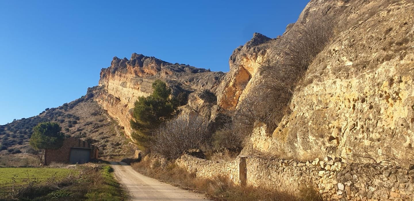 Exterior view of House or chalet for sale in Zafra de Záncara  with Heating and Terrace