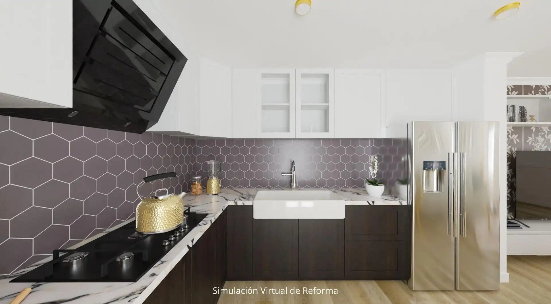 Kitchen of Flat for sale in Bilbao   with Balcony