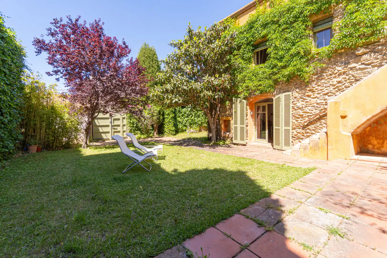 Jardí de Casa o xalet en venda en Palau-saverdera amb Aire condicionat, Jardí privat i Terrassa