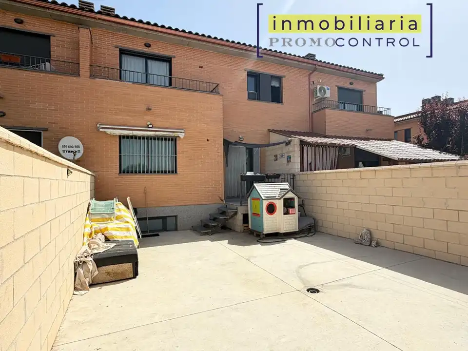 Exterior view of Detached homes for sale in Zuera  with Heating, Private garden and Terrace