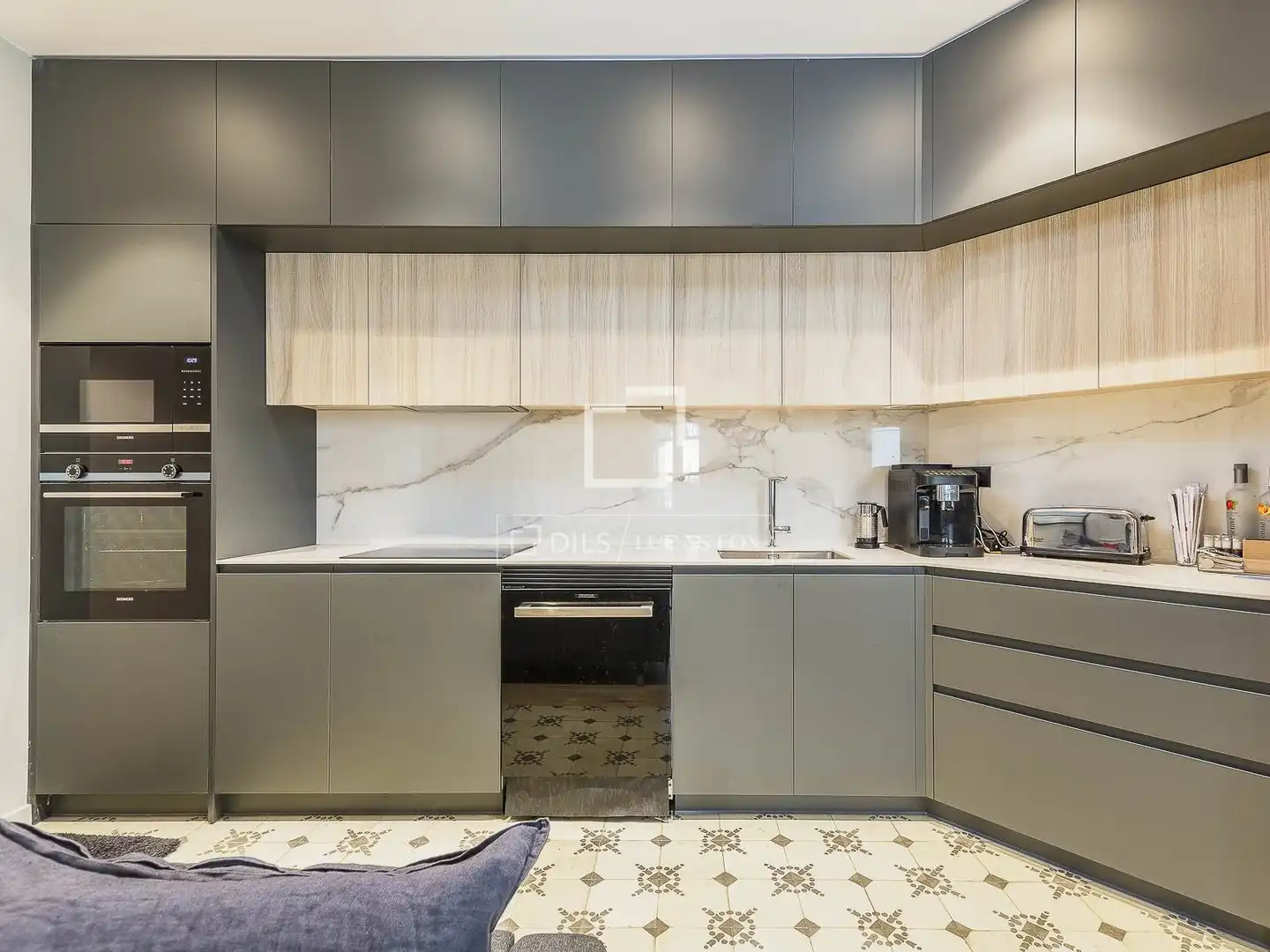 Kitchen of Attic for sale in Barcelona  with Air Conditioner, Heating and Parquet flooring