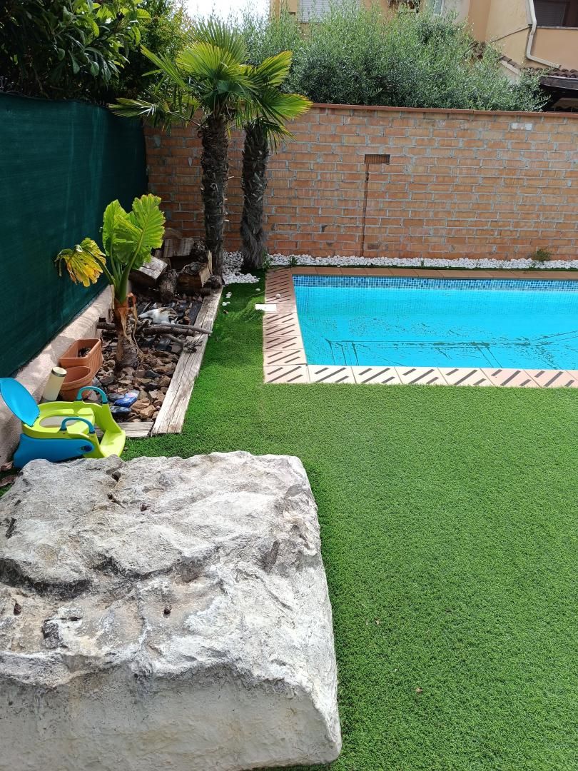 Piscina de Casa adosada en venda en Cambrils amb Calefacció, Terrassa i Piscina