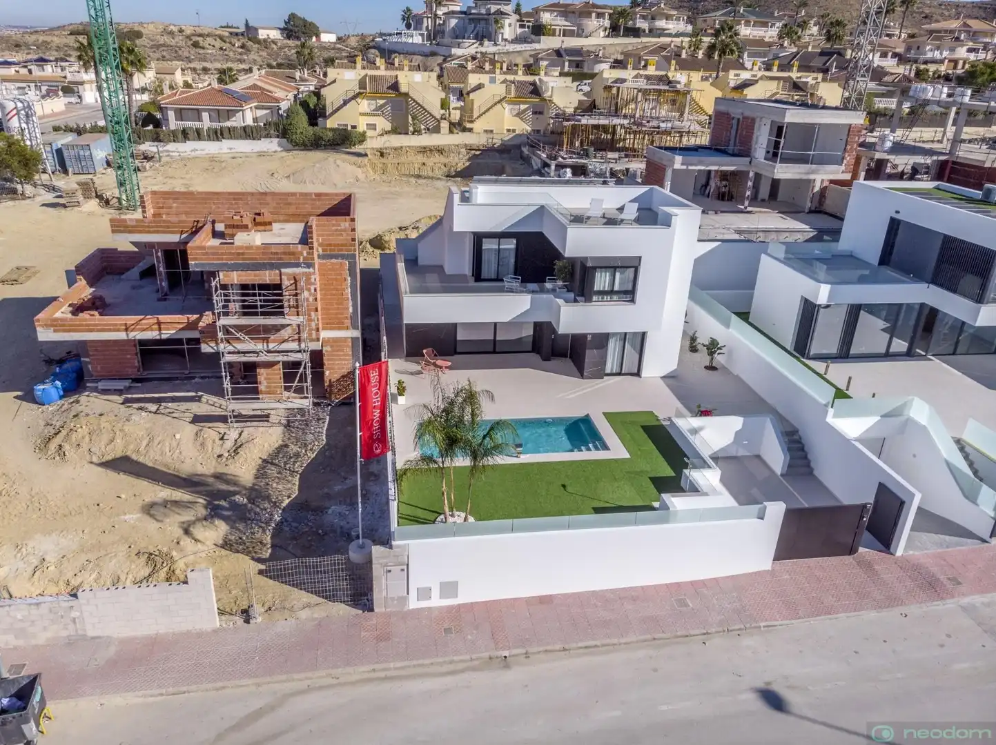Exterior view of Houses for sale in Rojales  with Terrace, Swimming Pool and Furnished