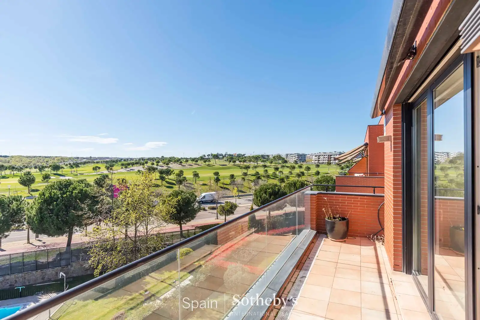 Terraza de Dúplex en venta en Pozuelo de Alarcón con Aire acondicionado, Calefacción y Terraza