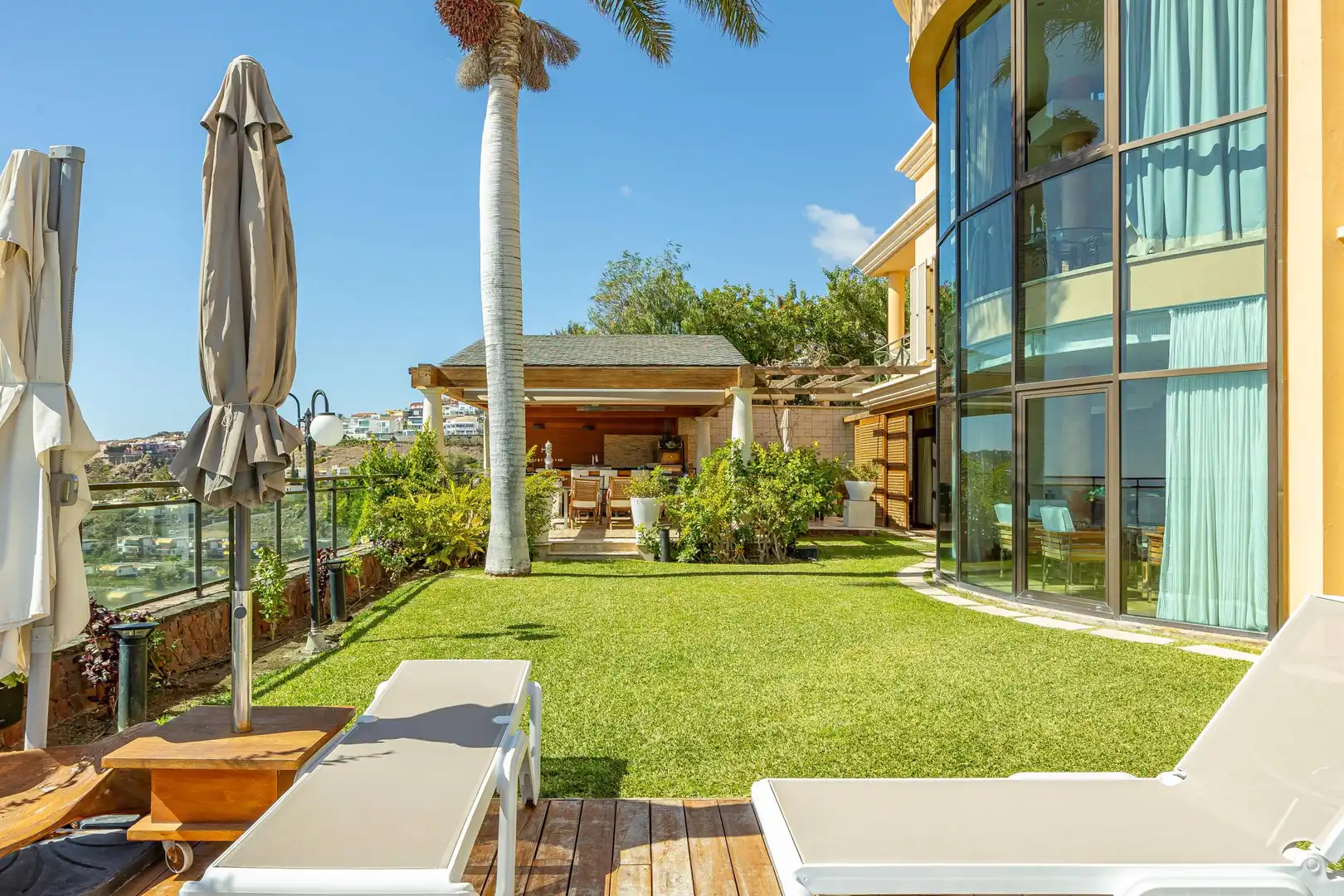 Terraza de Casa o chalet en venta en San Bartolomé de Tirajana con Aire acondicionado, Jardín privado y Terraza