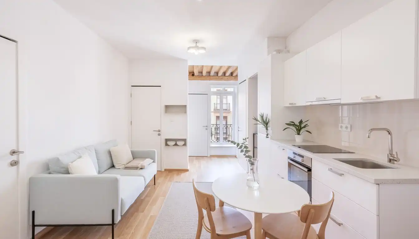 Sala d'estar de Planta baixa en venda en  Madrid Capital amb Calefacció, Terrassa i Balcó