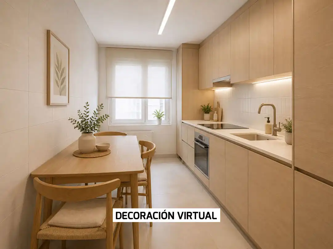 Cuina de Pis en venda en Vitoria - Gasteiz amb Calefacció, Parquet i Terrassa