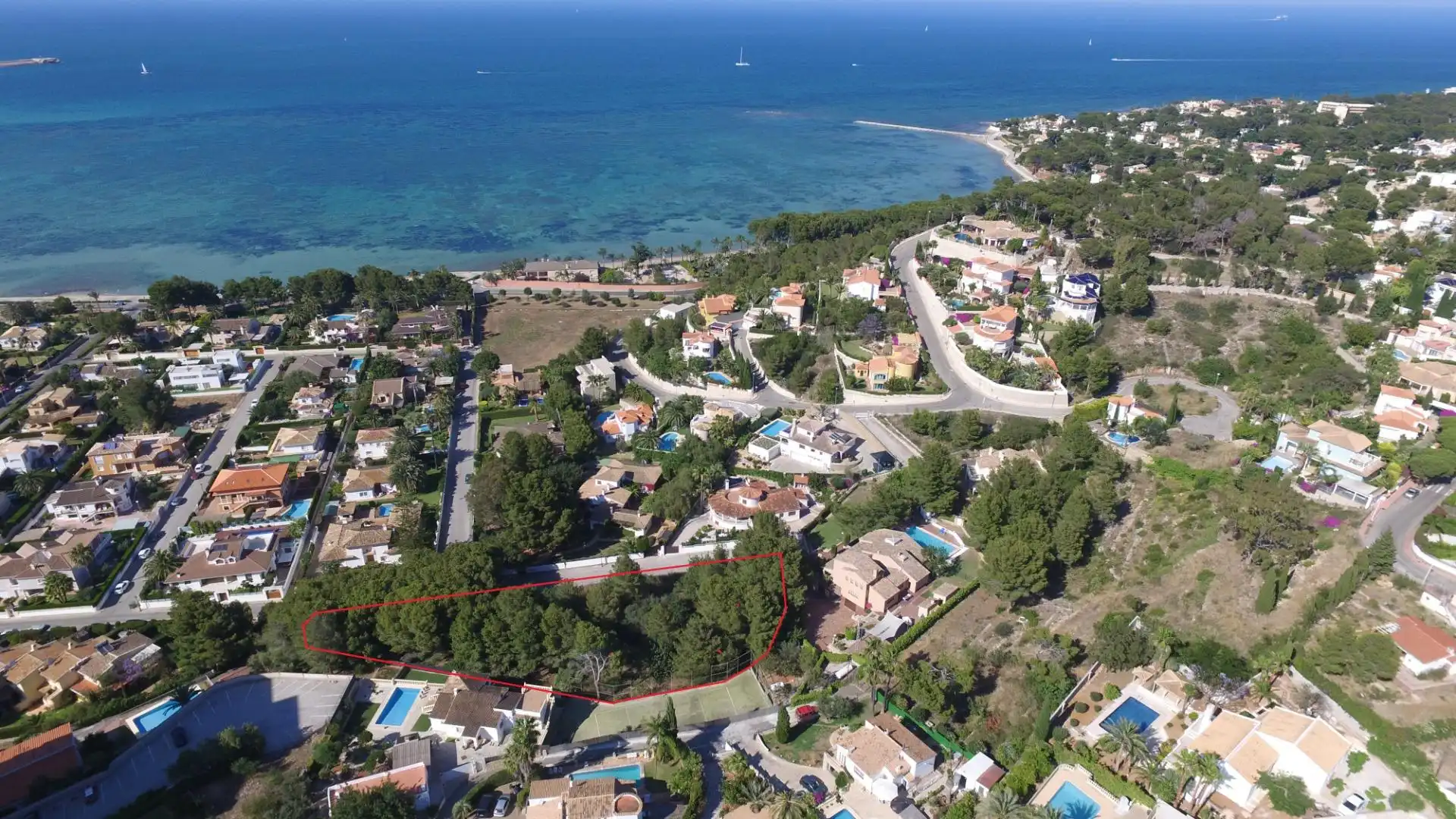Exterior view of Houses for sale in Dénia  with Air Conditioner, Heating and Private garden