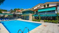 Vista exterior de Casa o xalet en venda en El Boalo - Cerceda – Mataelpino amb Aire condicionat, Terrassa i Piscina