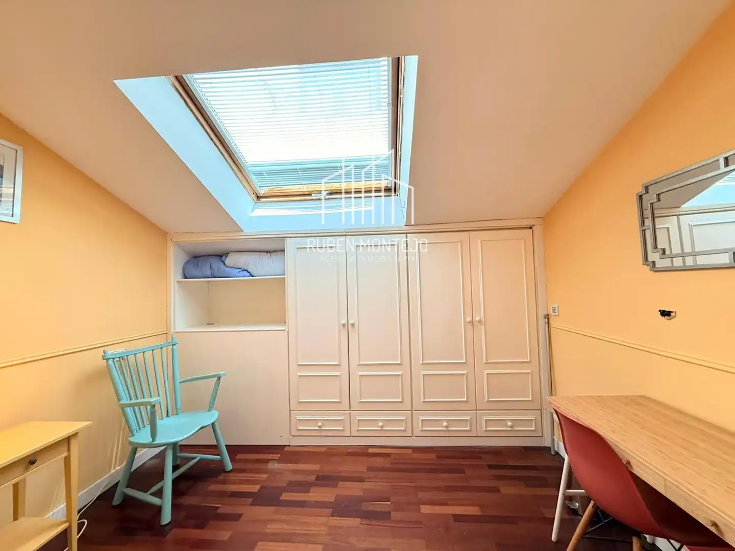 Bedroom of Attic for rent in Salamanca  with Air Conditioner, Heating and Terrace