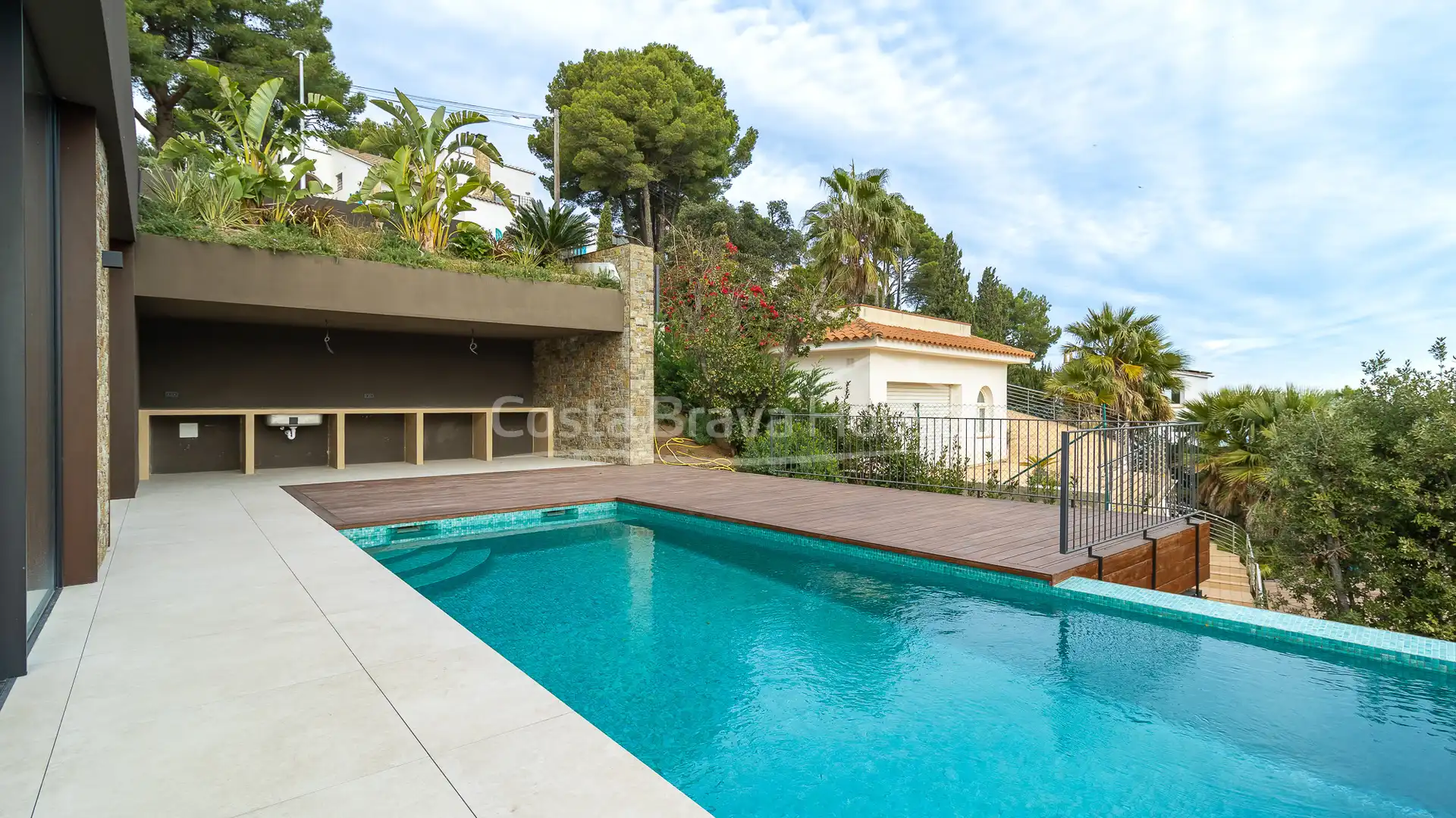Swimming pool of Houses for sale in Begur  with Air Conditioner, Heating and Private garden