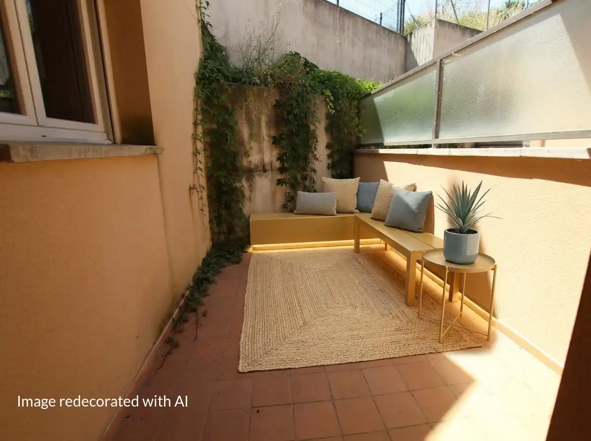 Terraza de Piso en venta en Sant Julià de Ramis con Calefacción, Terraza y Horno