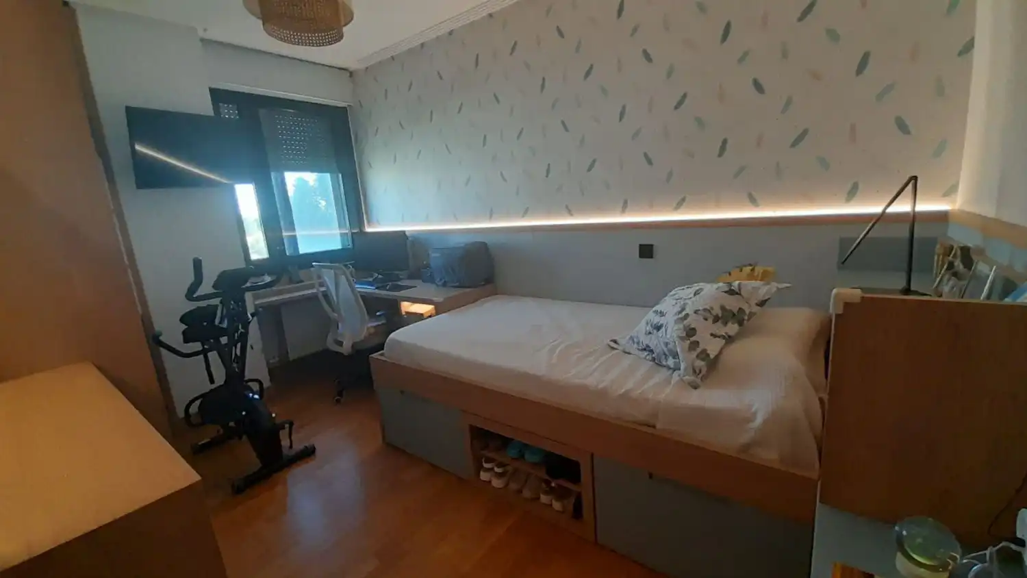 Bedroom of Flat for sale in Doñinos de Salamanca  with Heating, Terrace and Storage room