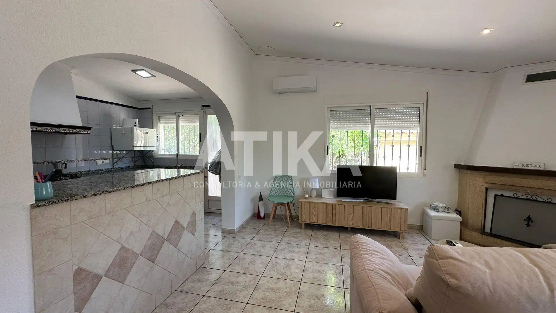Cocina de Casa o chalet en venta en Ontinyent con Aire acondicionado, Jardín privado y Trastero