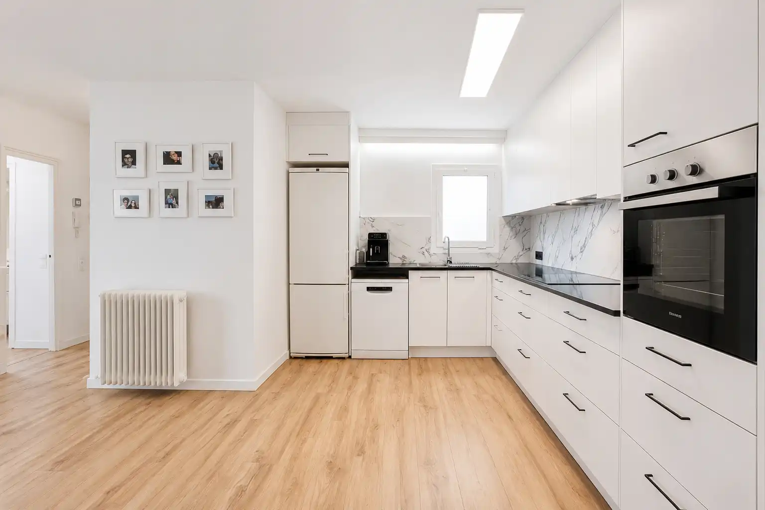 Küche von Wohnung zum Verkauf in Figueres mit Heizung, Parkett und Terrasse