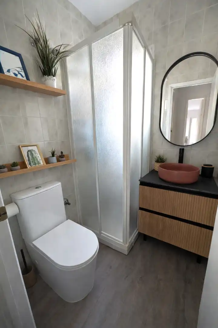 Baño de Casa adosada en venta en Rincón de la Victoria con Aire acondicionado, Terraza y Amueblado