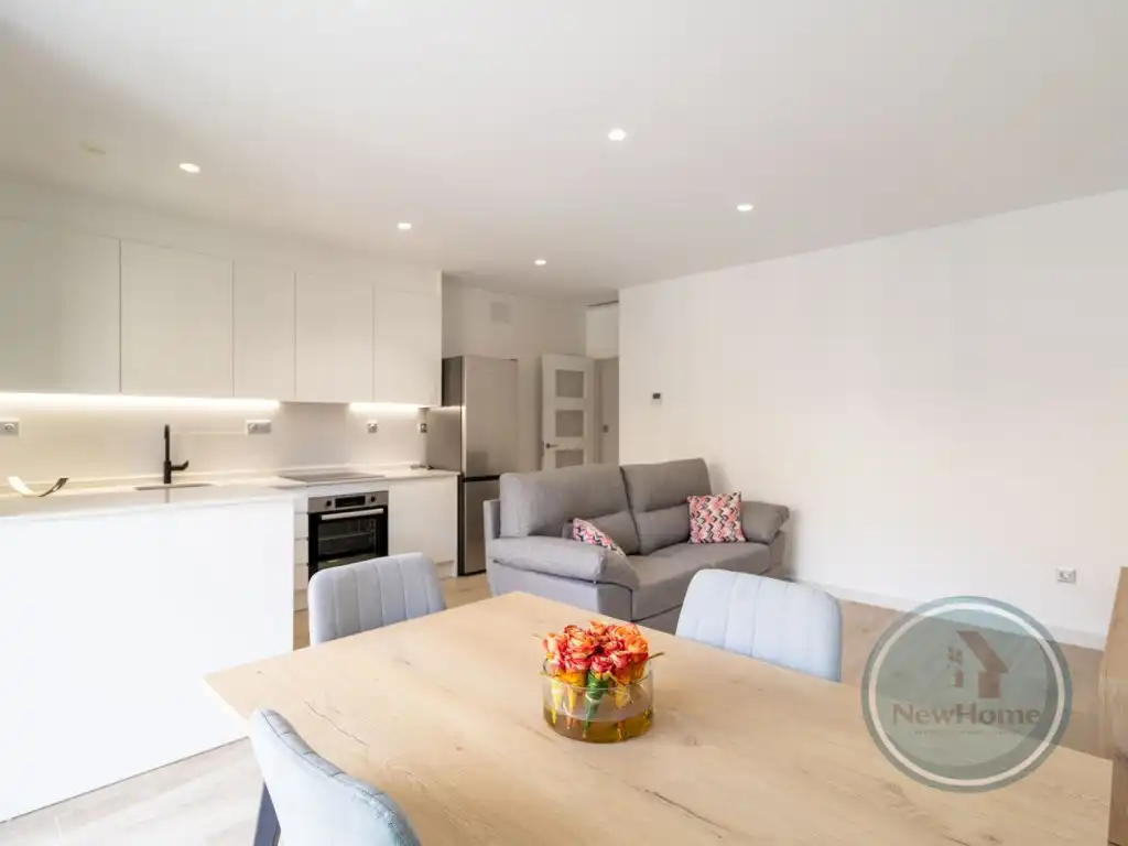 Cocina de Piso de alquiler en Elche / Elx con Aire acondicionado, Terraza y Piscina comunitaria