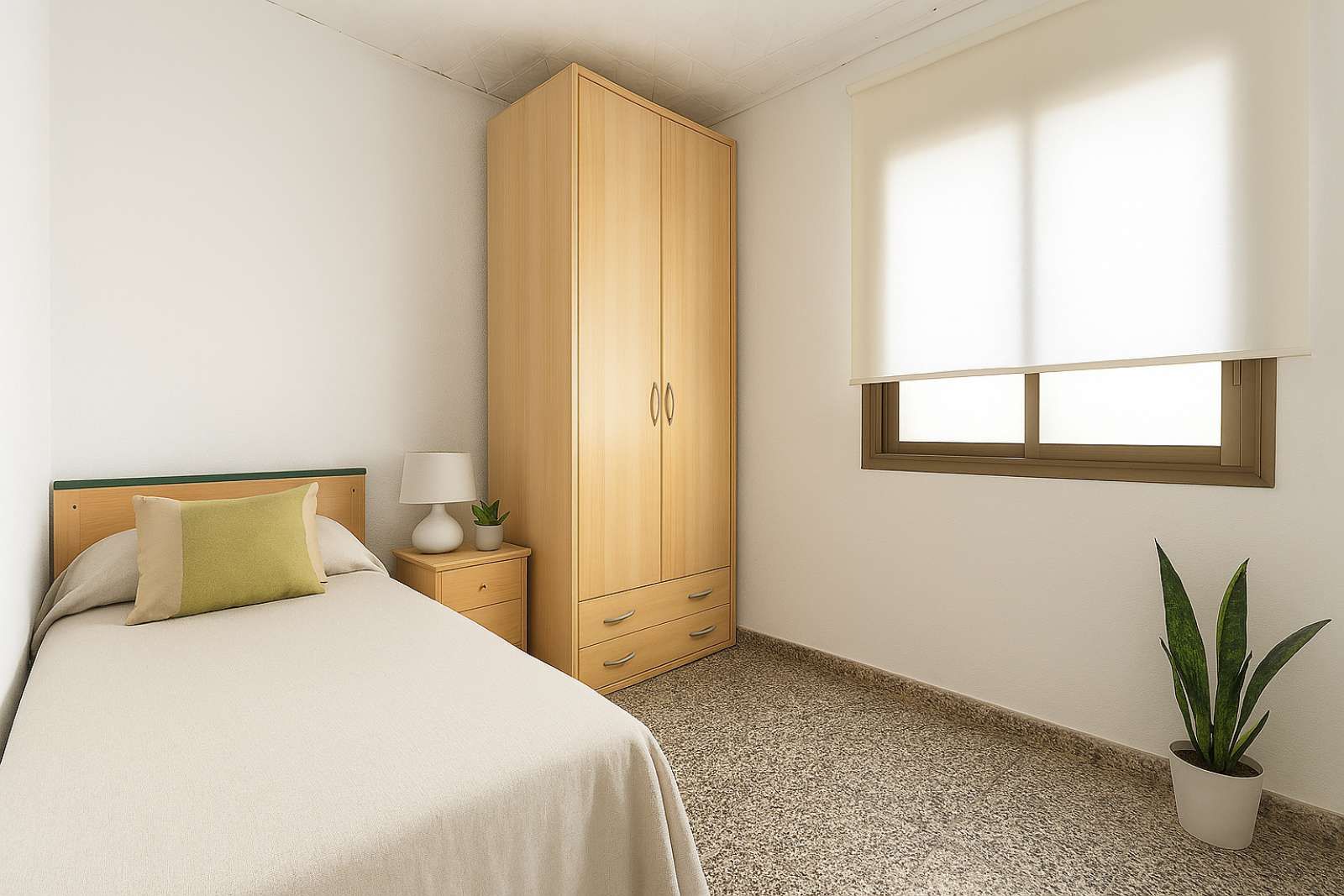 Bedroom of Flat to share in Sagunto / Sagunt  with Air Conditioner and Terrace