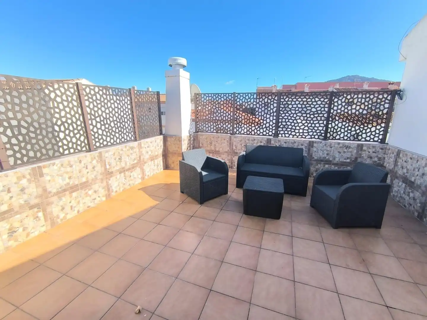 Terrasse von Maisonette zum Verkauf in Alhaurín de la Torre mit Klimaanlage, Parkett und Terrasse