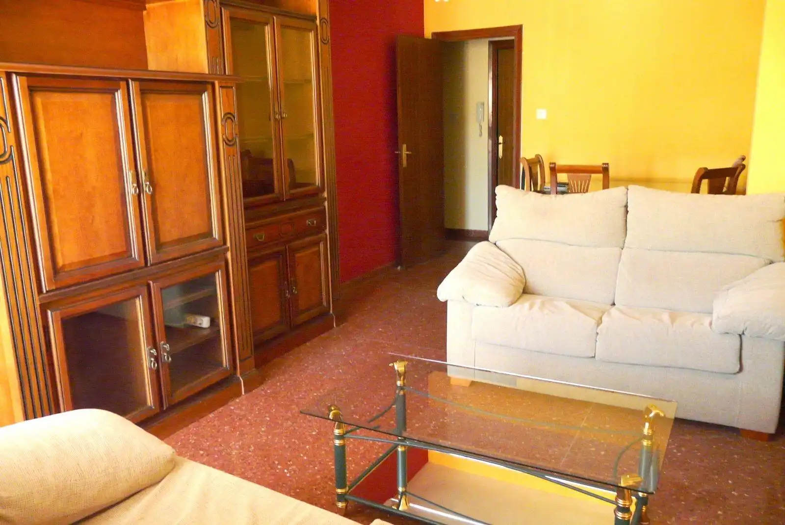 Sala d'estar de Àtic de lloguer en Granada amb Terrassa i Moblat