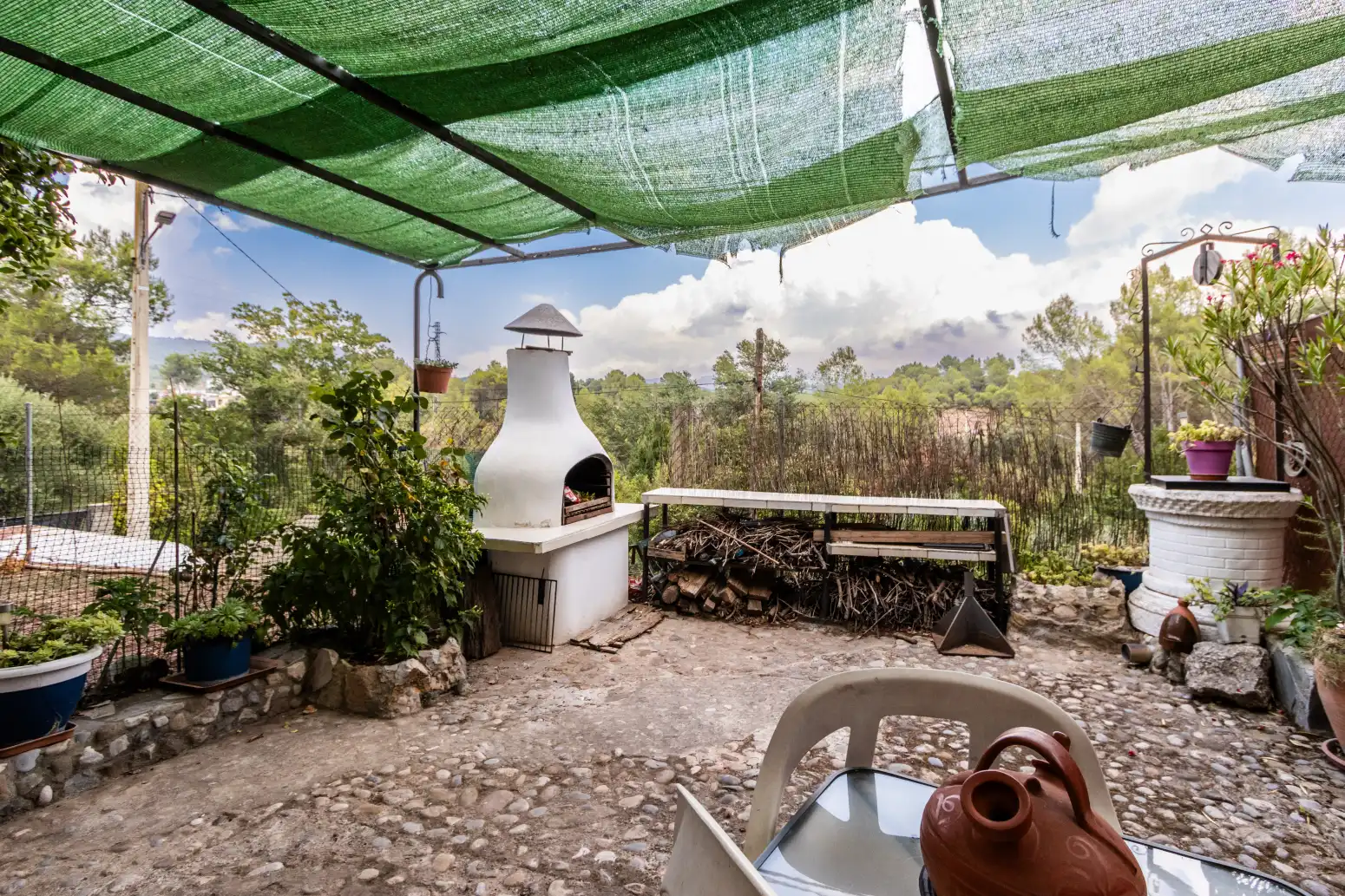 Terraza de Casa o chalet en venta en Vacarisses con Calefacción, Jardín privado y Terraza
