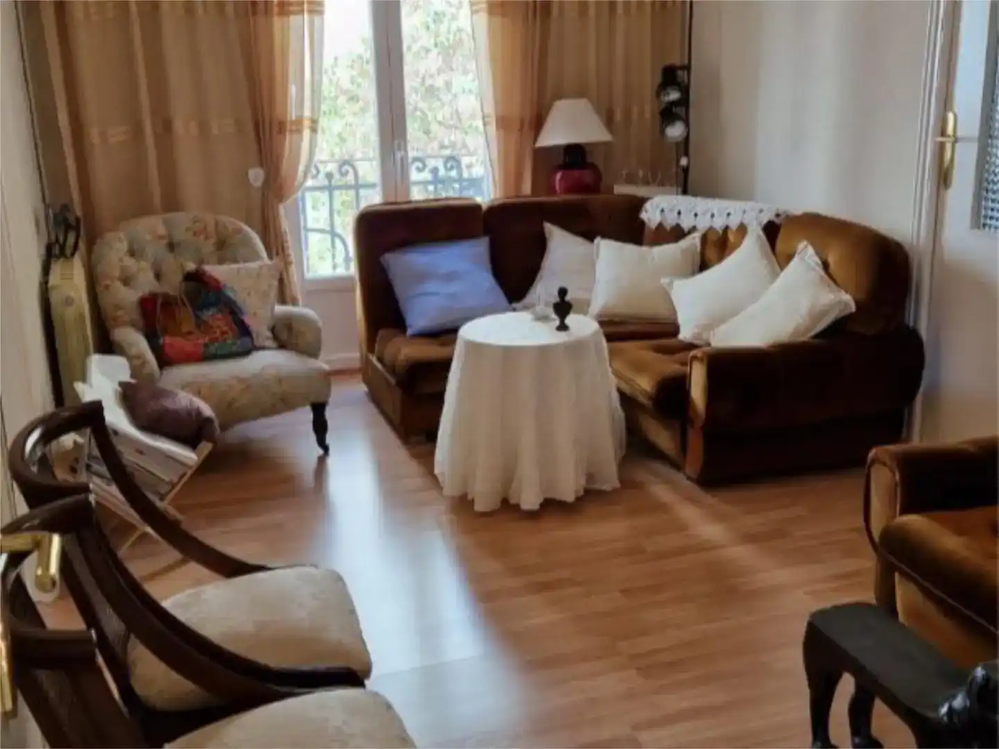 Sala d'estar de Pis en venda en Arévalo amb Jardí privat, Moblat i Balcó