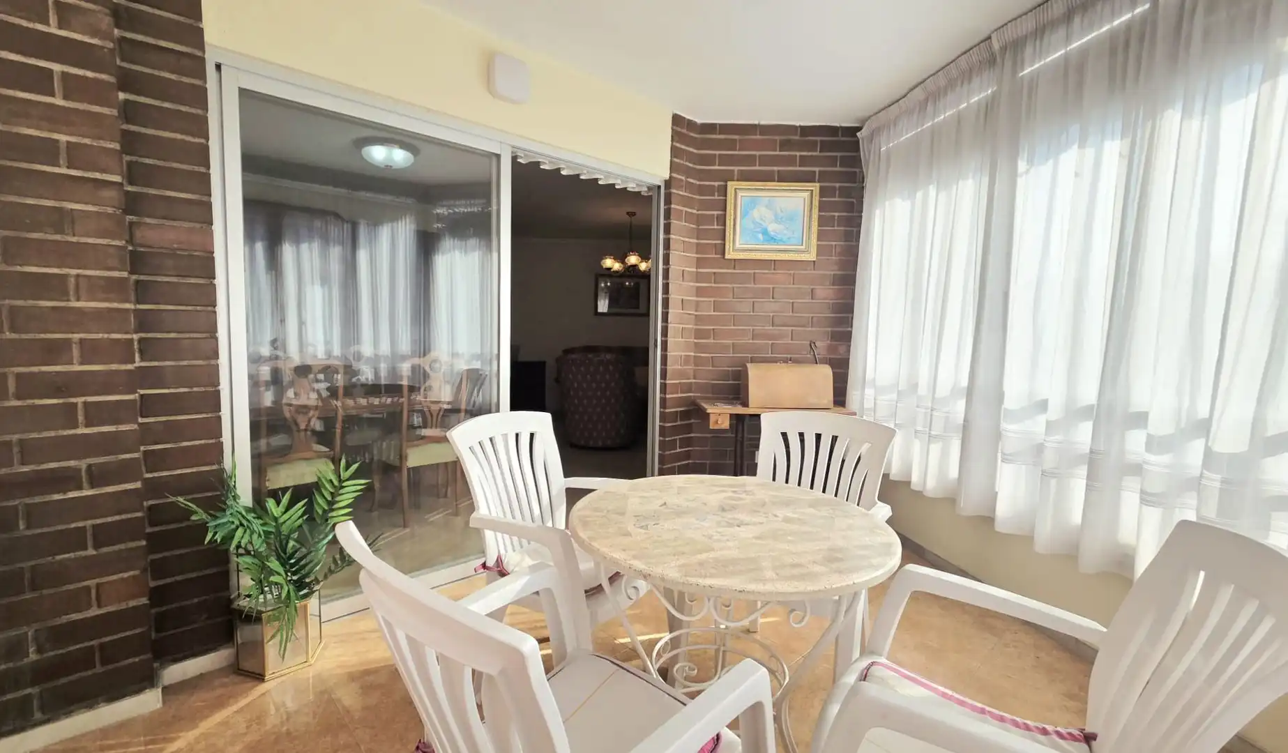 Esszimmer von Wohnung zum Verkauf in Benidorm mit Klimaanlage und Terrasse