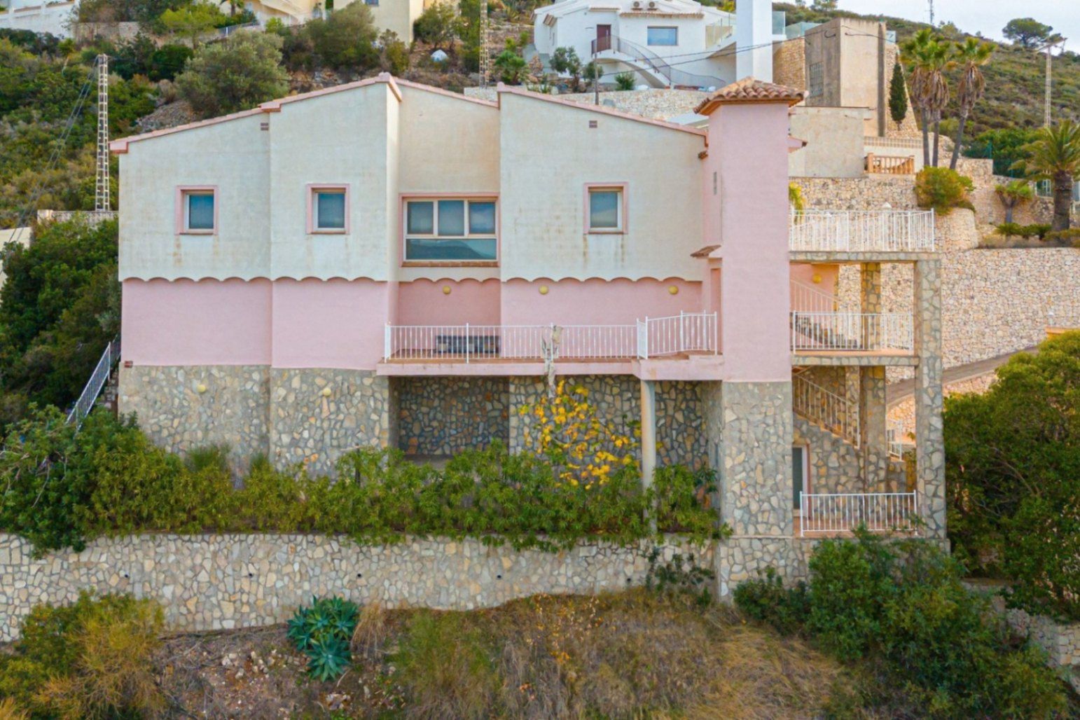 Exterior view of House or chalet for sale in Moraira  with Swimming Pool
