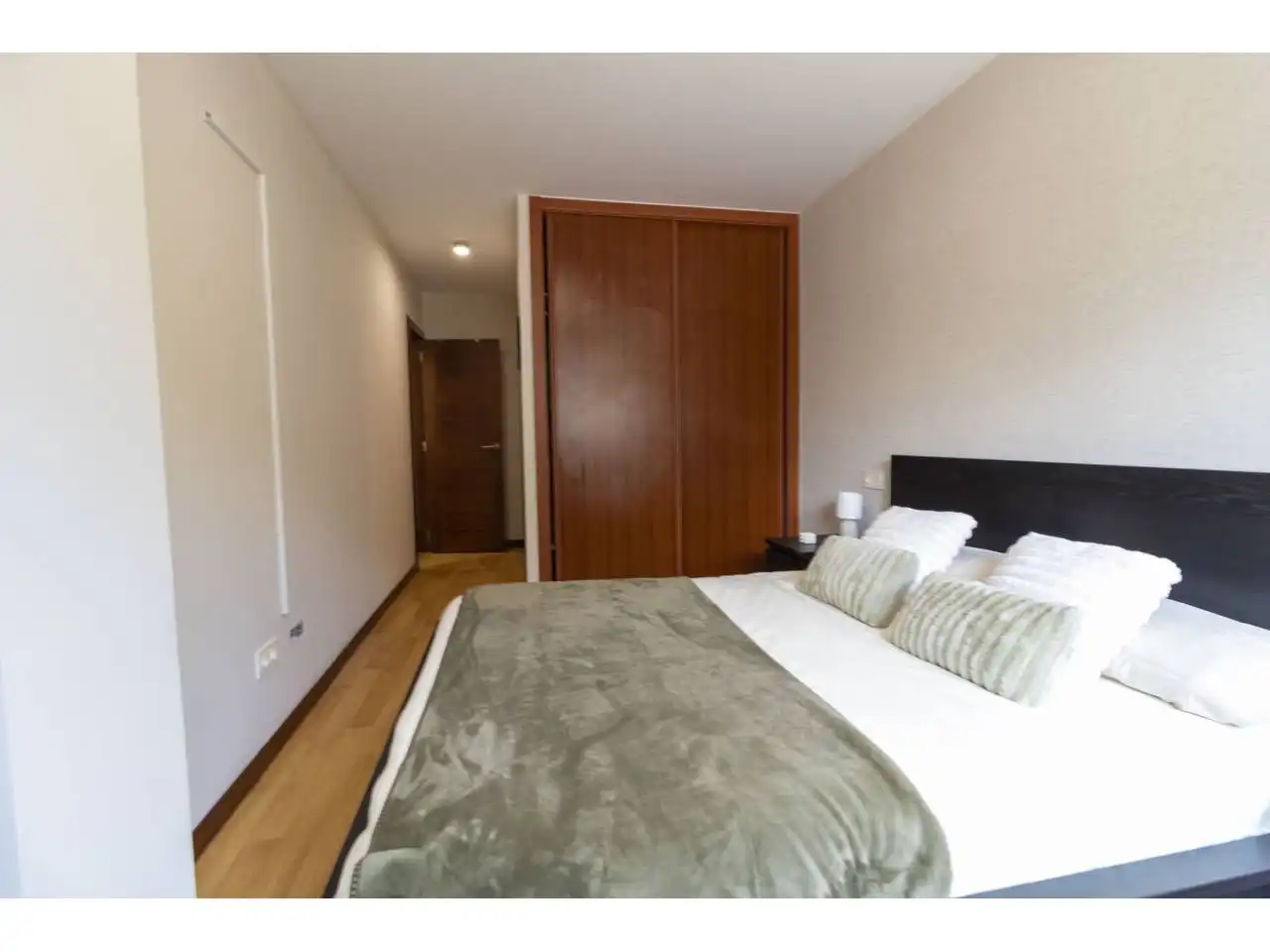Bedroom of Flat for sale in Teo  with Heating, Terrace and Furnished