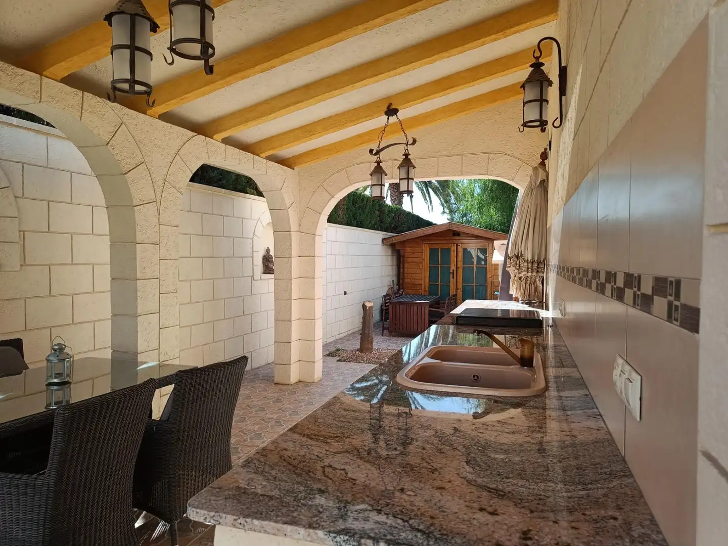 Terrassa de Casa o xalet en venda en Benijófar amb Aire condicionat, Calefacció i Jardí privat