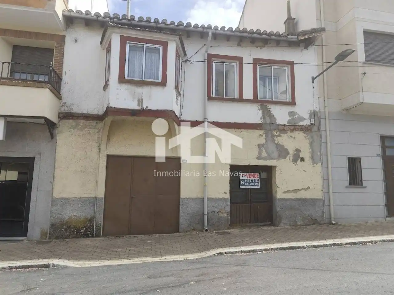 Vista exterior de Casa o xalet en venda en Las Navas del Marqués 
