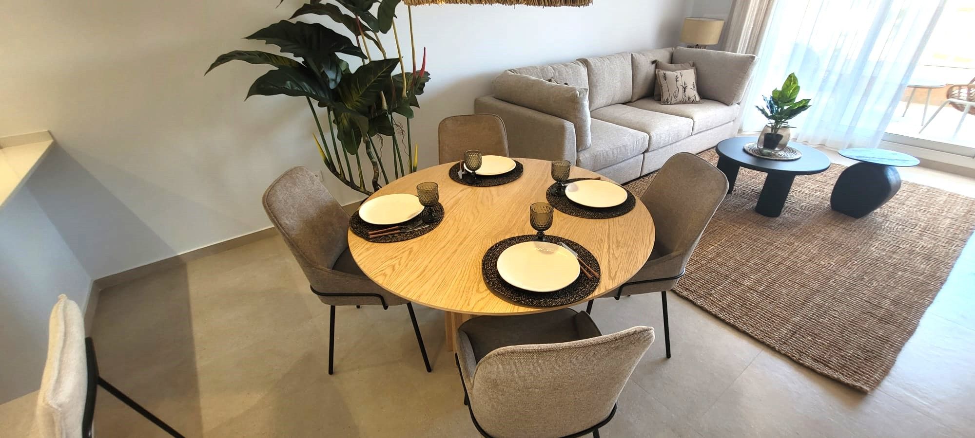 Menjador de Apartament en venda en Guardamar del Segura amb Aire condicionat, Calefacció i Jardí privat