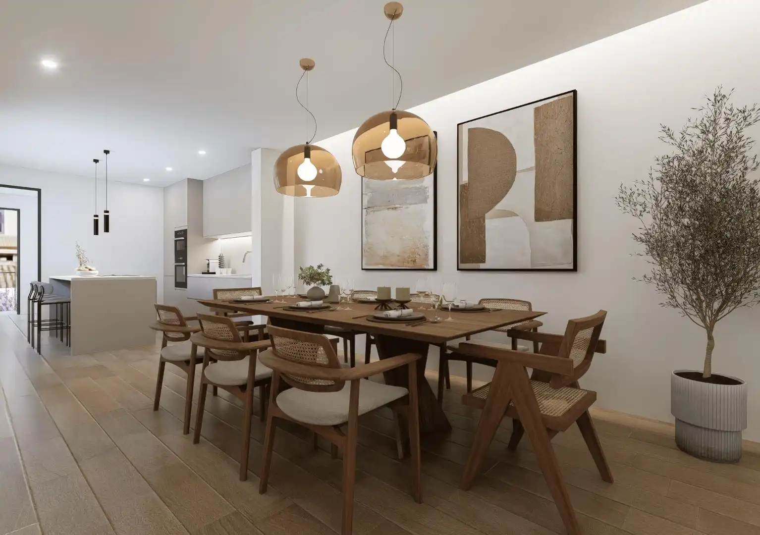 Dining room of Attic for sale in  Palma de Mallorca  with Air Conditioner, Private garden and Terrace