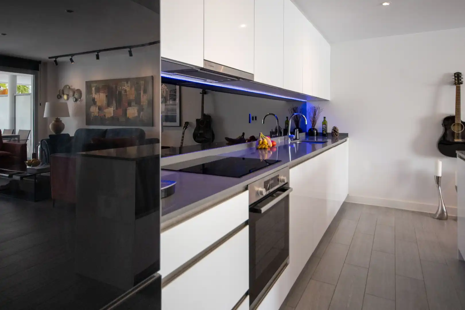Cocina de Piso en venta en Mijas con Aire acondicionado, Jardín privado y Terraza