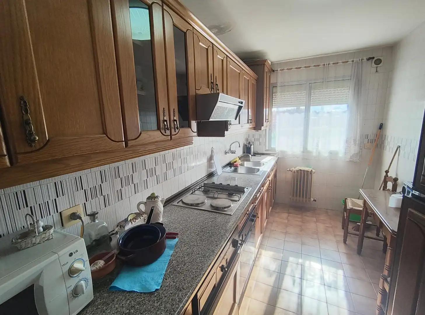 Küche von Wohnung zum Verkauf in Valladolid mit Heizung, Terrasse und Möbliert