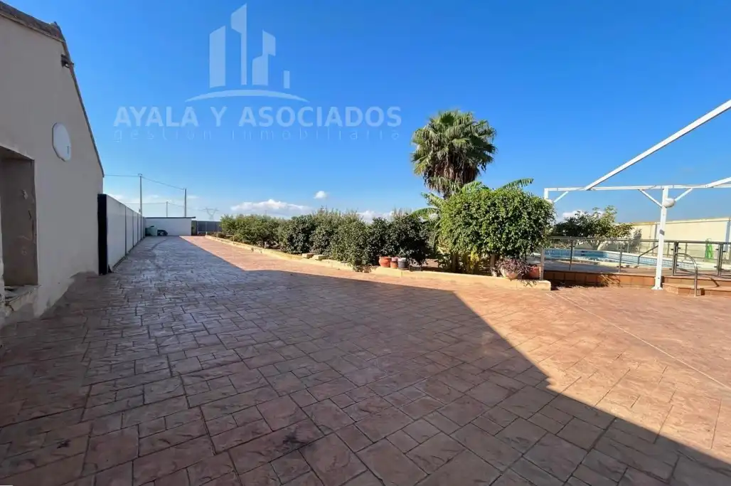 Vista exterior de Finca rústica en venda en Cartagena amb Aire condicionat, Calefacció i Jardí privat