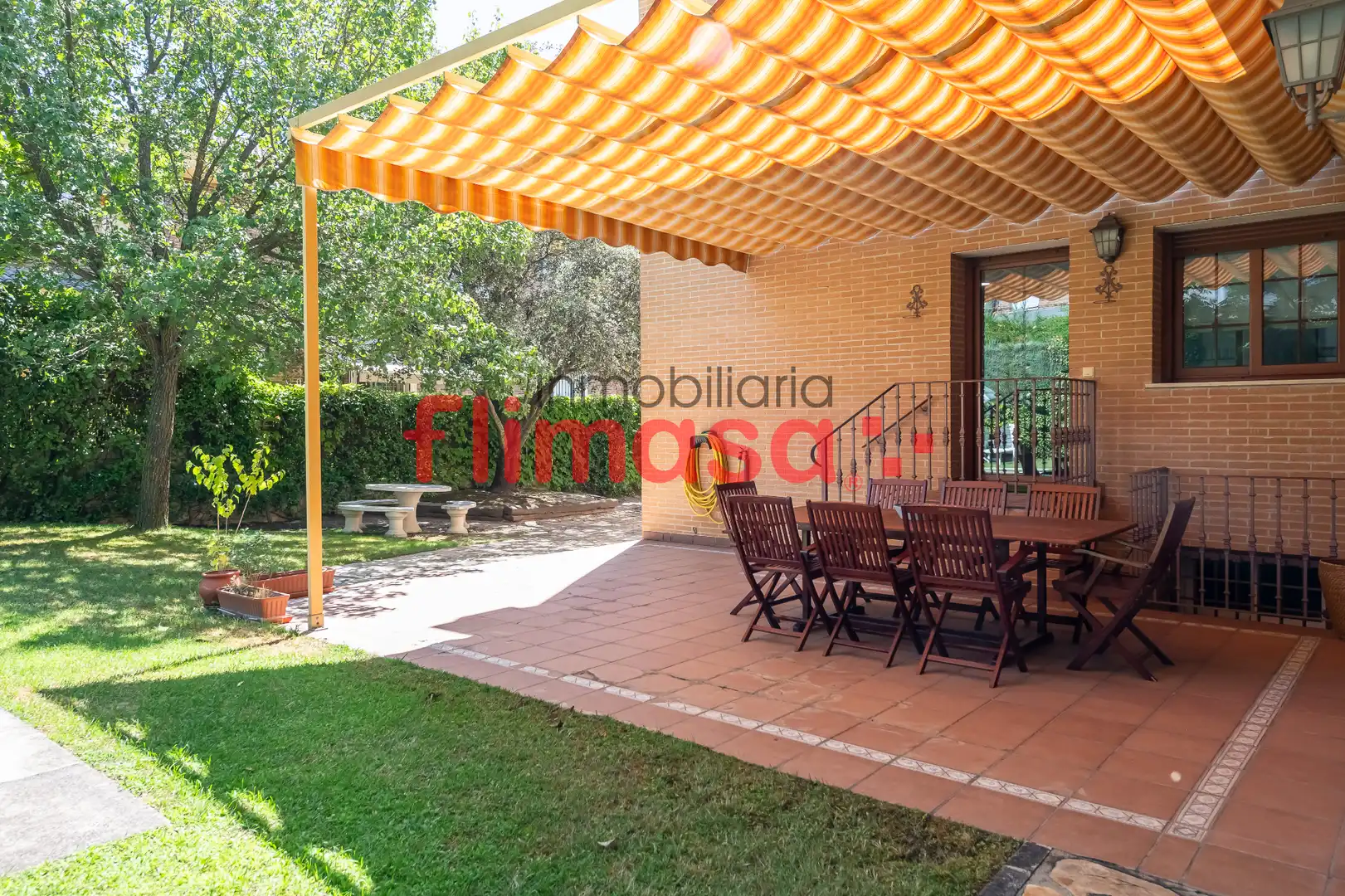 Terraza de Casa o chalet en venta en Villaviciosa de Odón con Aire acondicionado, Calefacción y Jardín privado