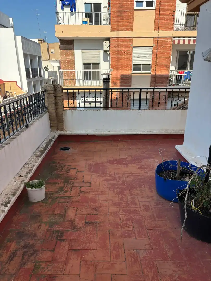 Terrassa de Casa o xalet en venda en Sagunto / Sagunt amb Aire condicionat, Terrassa i Traster