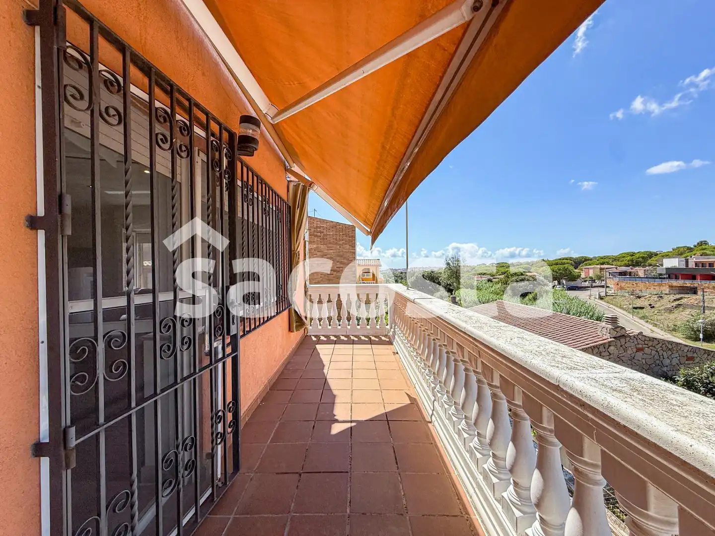 Terrassa de Casa o xalet en venda en Blanes amb Aire condicionat, Jardí privat i Terrassa
