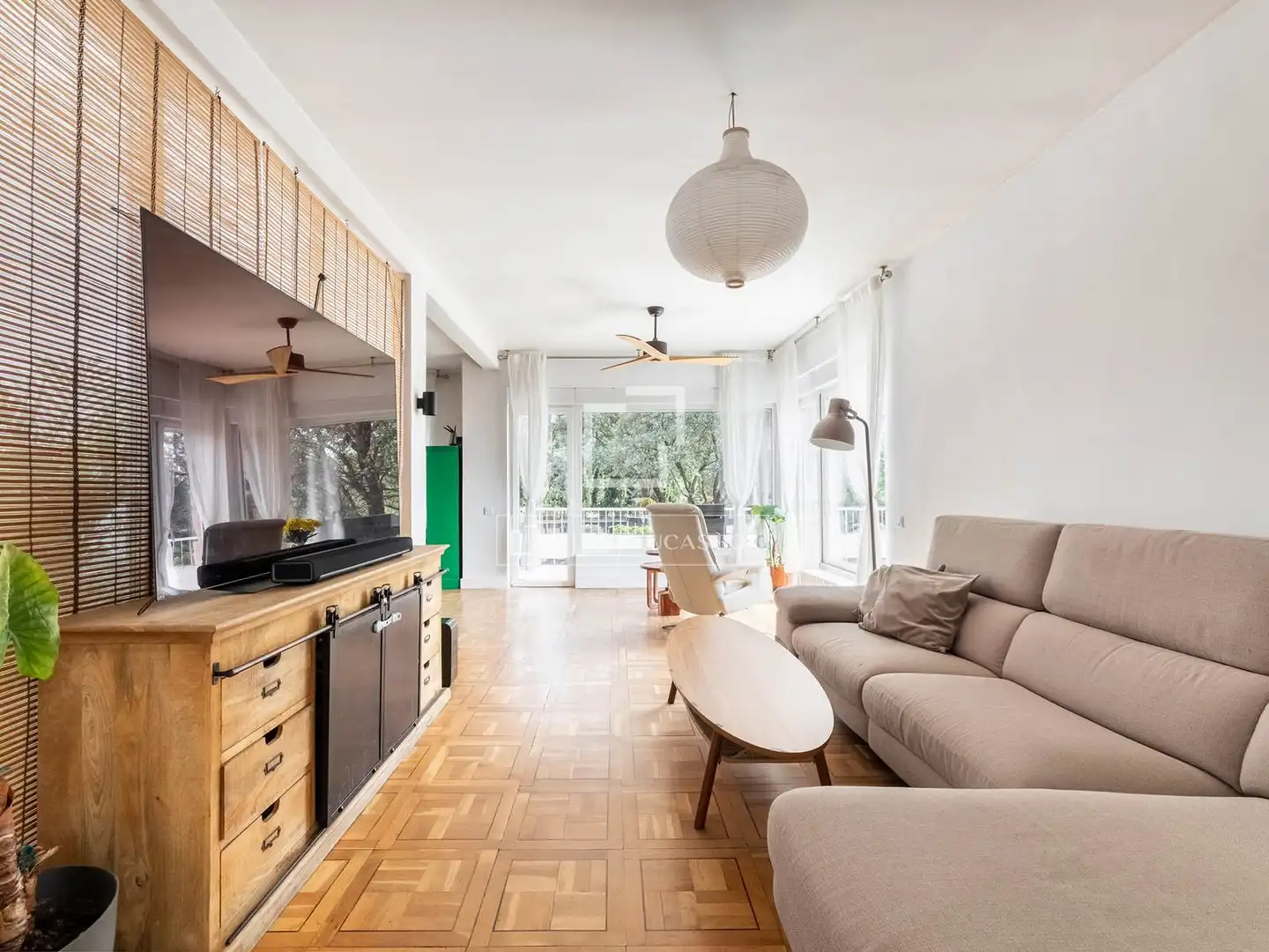 Sala de estar de Casa o chalet en venta en Torrelodones con Aire acondicionado, Jardín privado y Terraza