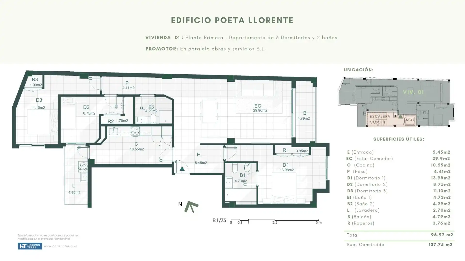 Flat for sale in Gandia  with Terrace and Balcony