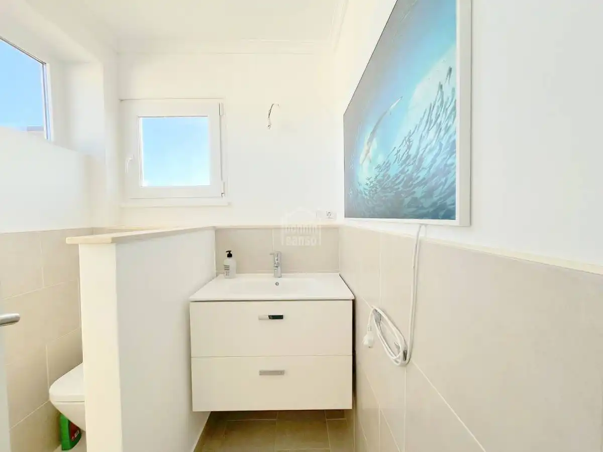 Baño de Apartamento en venta en Son Servera con Terraza